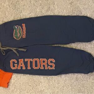 University of Florida UF Gators hoodie & pants Victoria's Secret 2 piece outfit